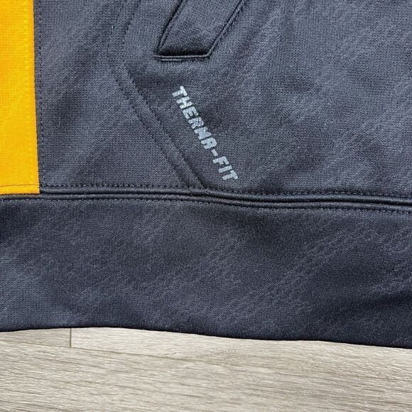 Los Angeles Rams Sweatshirt Mens Large Black Yellow Nike NFL Football Hoodie - Picture 8 of 16